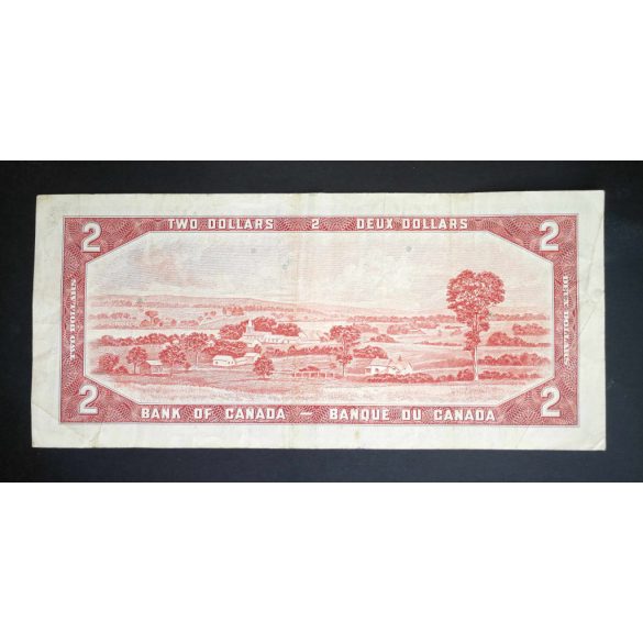 Canada 2 Dollars 1961 F