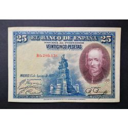 Spain 25 Pesetas 1928 VF+