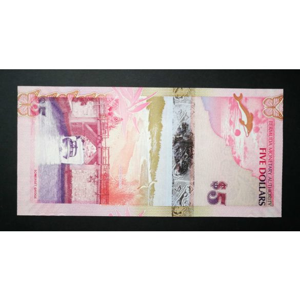 Bermuda Islands 5 Dollars 2009 UNC