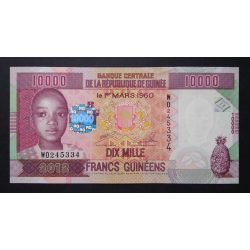 Guinea 10000 Francs 2012 UNC-