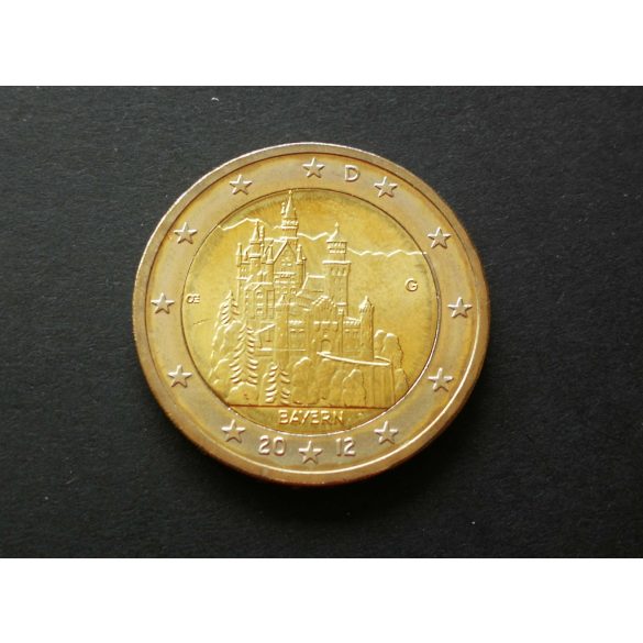 Németország 2 Euro 2012 Bayern G AUNC+