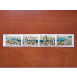 1961 Stamp Day Budapest Panorama ** cut