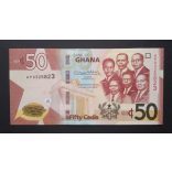 Ghána 50 Cedis 2022 Unc -