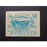 Austria 50 Heller Sindelburg 1920 aUnc+ 
