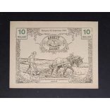 Austria 10 Heller 1920 Unc Tausendblum 