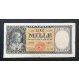 Italy 1000 Lire 1942 F-
