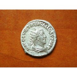   Roman Empire Trebonianus Gallus 251-253 Antoninianus, silver, RIC IV. 91 3,9 g