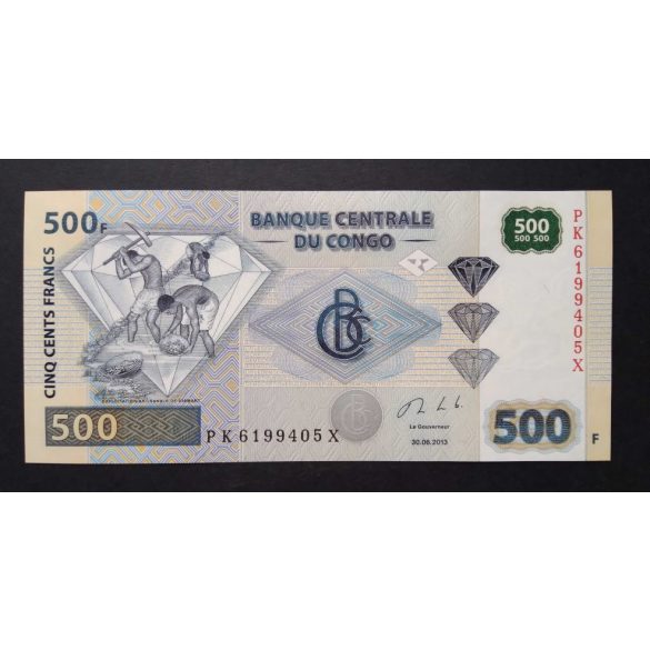 Congo 500 Francs 2013 UNC