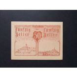 Austria 50 Heller 1920 Unc Wartberg