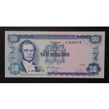Jamaica 10 Dollars 1992 Unc