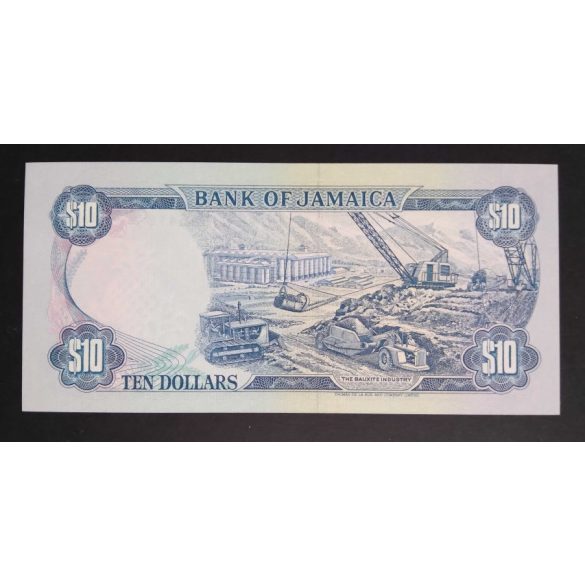 Jamaica 10 Dollars 1992 Unc