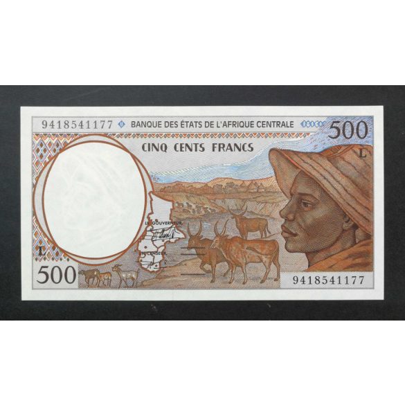 Central African States Gabon 500 Francs 1994 UNC