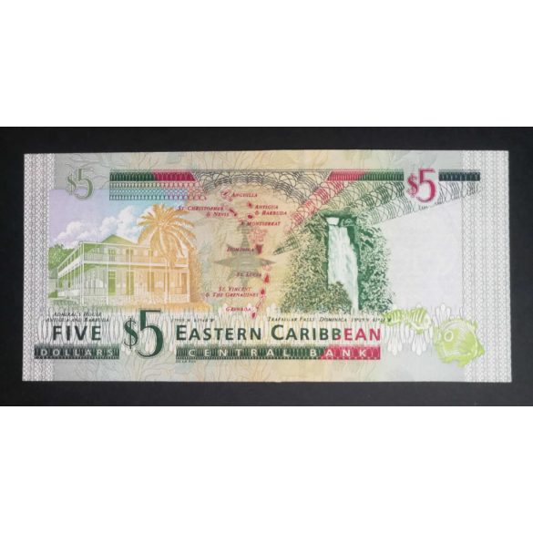 Kelet-karibi Államok 5 Dollars 2003 St. Kitts UNC