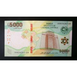 Central African States 5000 Francs 2022 UNC