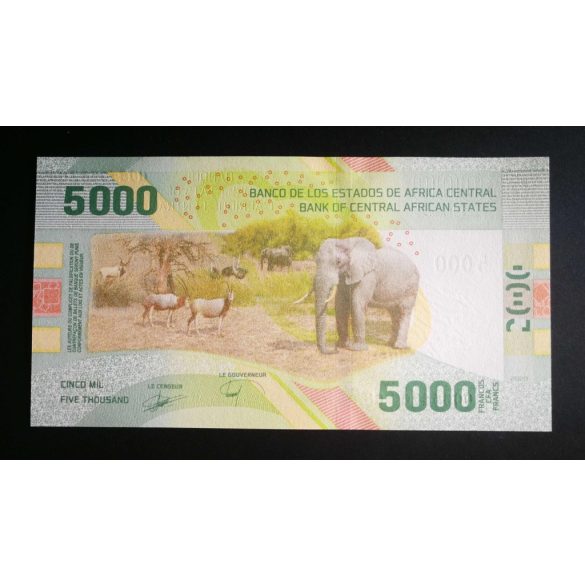 Central African States 5000 Francs 2022 UNC