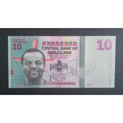 Swaziland 10 Emalangeni 2015 UNC