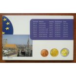 Németország 8 db-os forgalmi sor 2005 D UNC díszcsomagolásban 