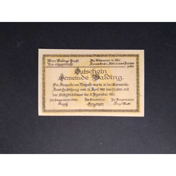 Austria 10 Heller 1920 Unc Walding