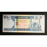 Afghanistan 500 Afghanis 2016 UNC