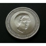  Netherlands 50 Gulden 1998 25 g silver
