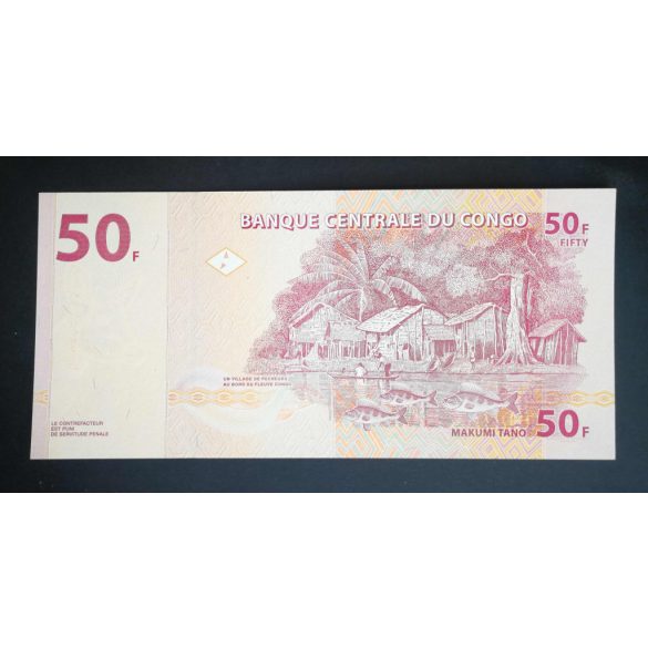 Congo 50 Francs 2007 Unc