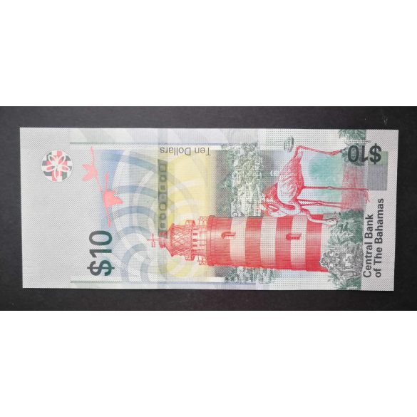 Bahamas 10 Dollars 2022 UNC