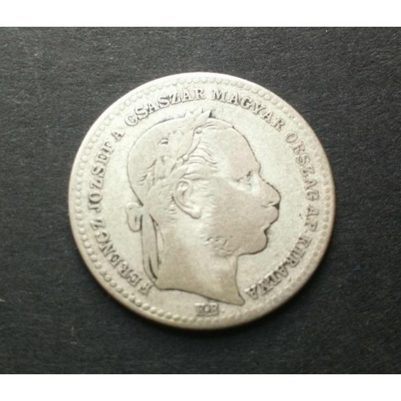 Hungary 20 Krajczár 1869 KB silver 2.5 g
