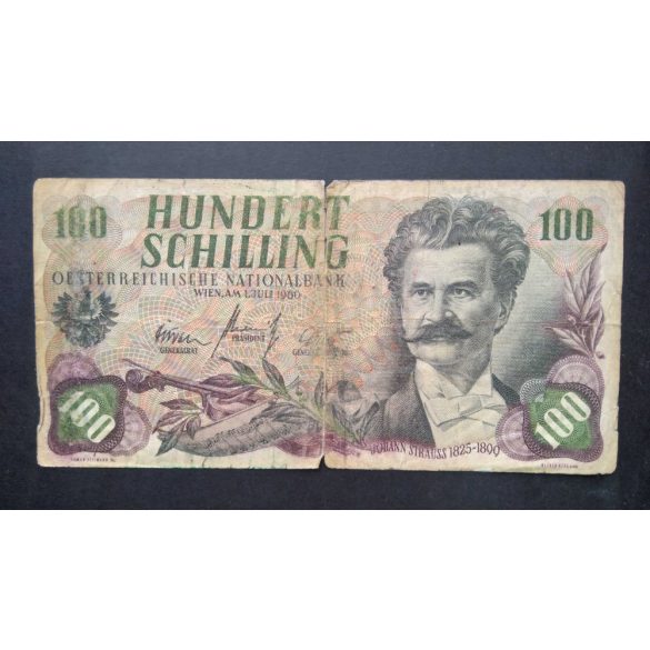 Ausztria 100 Schilling 1960 VG 