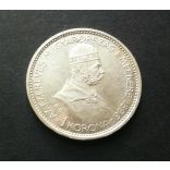 Hungary 1 Korona 1896 KB silver - To commemorate the thousand-year Hungary 5 g