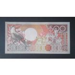 Suriname 500 Gulden 1988 Unc 