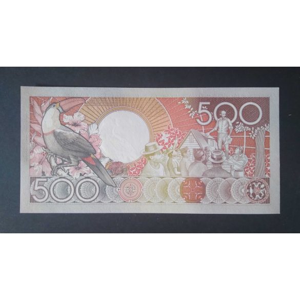 Suriname 500 Gulden 1988 Unc 