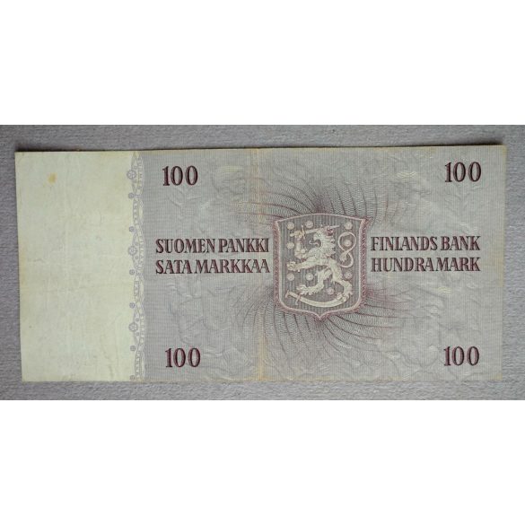 Finland 100 Markkaa 1963 F+