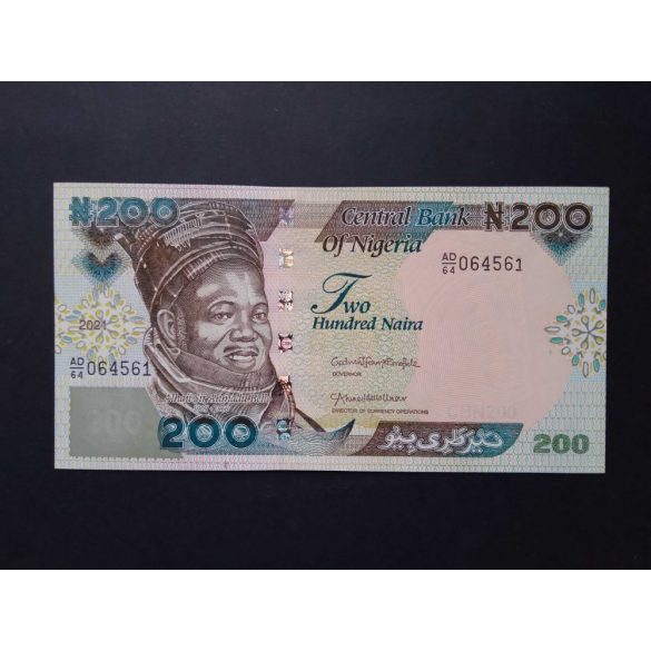 Nigeria 200 Naira 2021 UNC