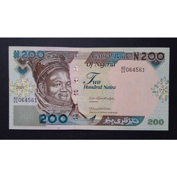 Nigéria 200 Naira 2021 UNC