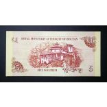 Bhutan 5 Ngultrum 2015 Unc 