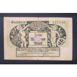 Germany 10 Million Mark 1923 F Munich