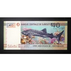 Djibouti 40 Francs 2017 UNC