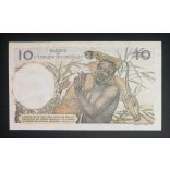 French West Africa 10 Francs 1950 VF+