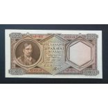 Greece 1000 Drachma 1944 XF