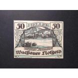 Austria 50 Heller 1920 Unc Spitz an der Donau, Arnsdorf