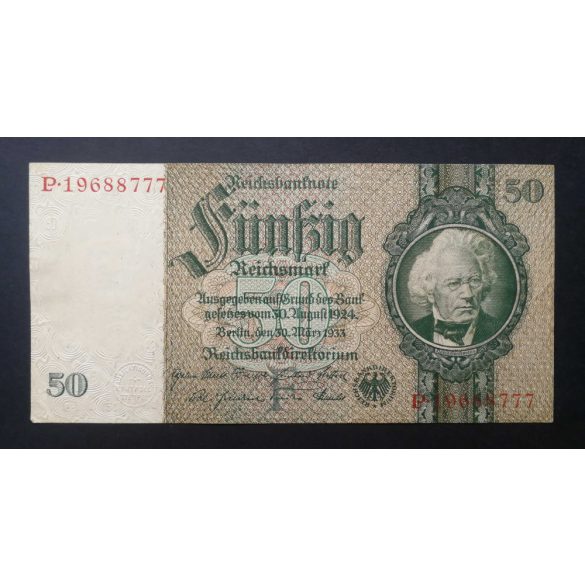 Németország 50 Reichsmark 1933 VF