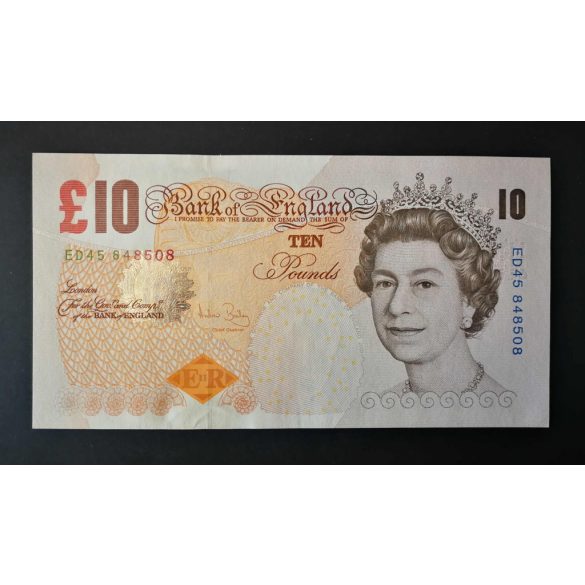 Anglia 10 Pounds 2000 UNC-