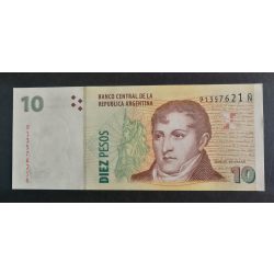 Argentína 10 Pesos 2014 UNC