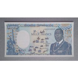 Central African Republic 1000 Francs 1990 Unc-