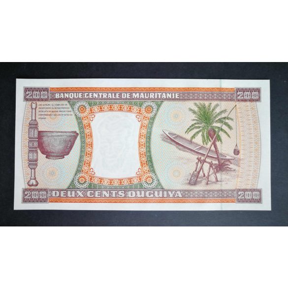 Mauritania 200 Ouguiya 2002 UNC 
