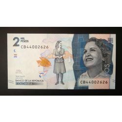 Colombia 2000 Pesos 2021 UNC