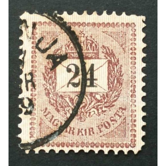 Hungary 1888 Letter, black cipher 24 Kr. perf 11 1/2 (BED)NJA 3 SZ. used