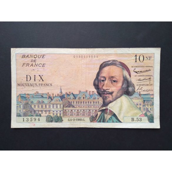 France 10 Francs 1960 F-