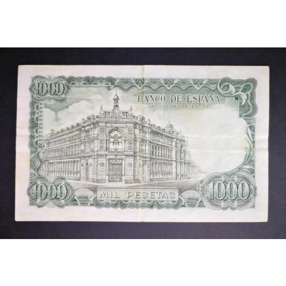 Spain 1000 Pesetas 1971 F