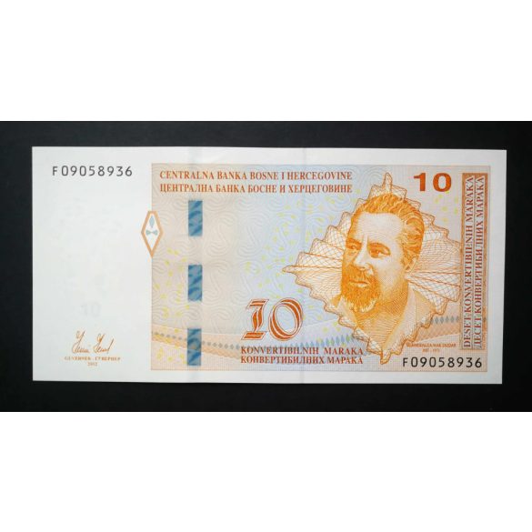 Bosnia and Herzegovina 10 Maraka 2012 Unc